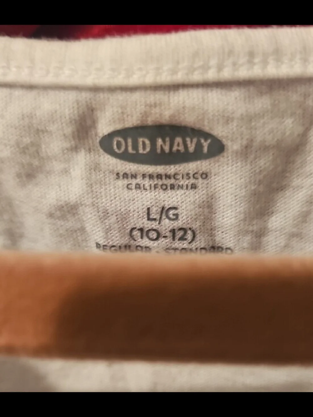 Old Navy Girls White Eyelet Front Short Sleeve Tee Size 10/12